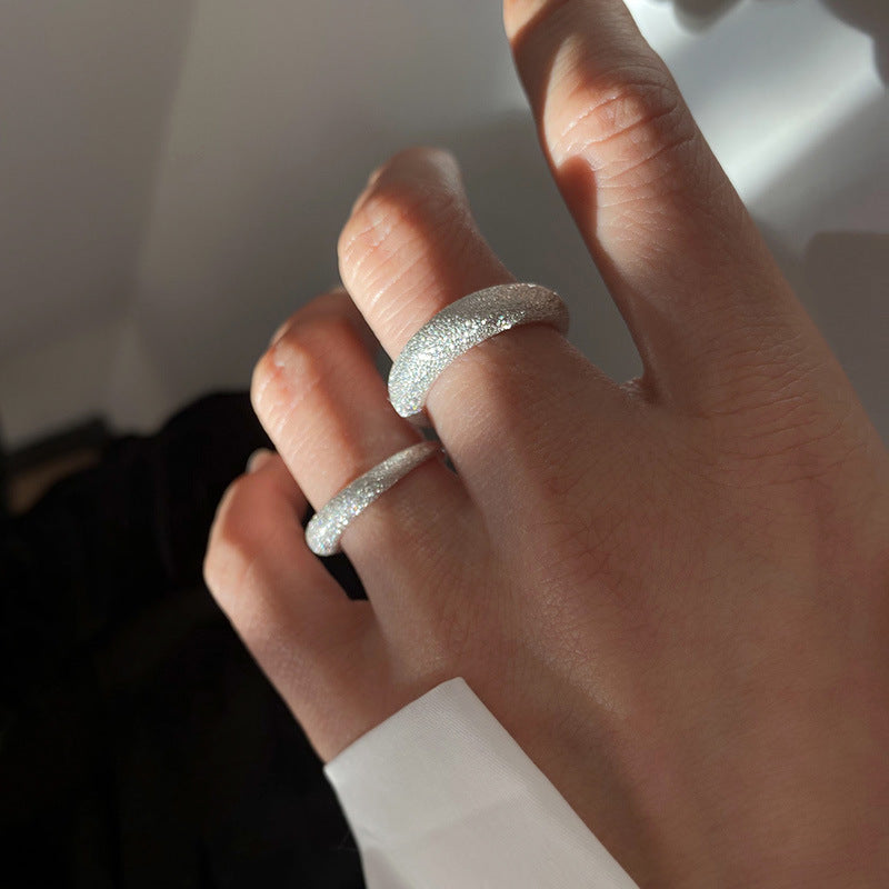 Women's All-star Frosted Bright Ring – Gifts for Her — 1