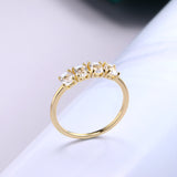 Korean Simple Geometric Square Ring – Unique Gift Ideas — 2