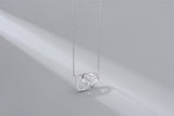 Women's Simple Mobius Double Ring Necklace – Jewelry Gift Ideas — 5
