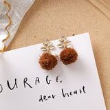 Women's Art Vintage Acrylic Plush Earrings – Gifts for Her — 20