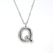 Fashion Letter Necklace Female Stainless Steel – Jewelry Gift Ideas — 7