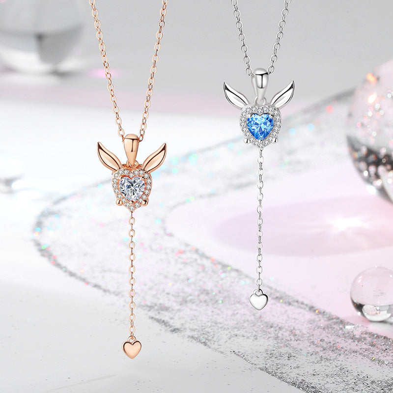 Smart Rabbit Ear Necklace Female Fashion Creative – Jewelry Gift Ideas — 1