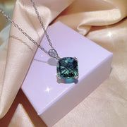 Aquamarine Topaz Pendant Yellow Diamond Suit – Jewelry Gift Ideas — 5