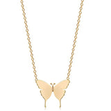 Geometric Butterfly Pendant Butterfly Necklace – Jewelry Gift Ideas — 5