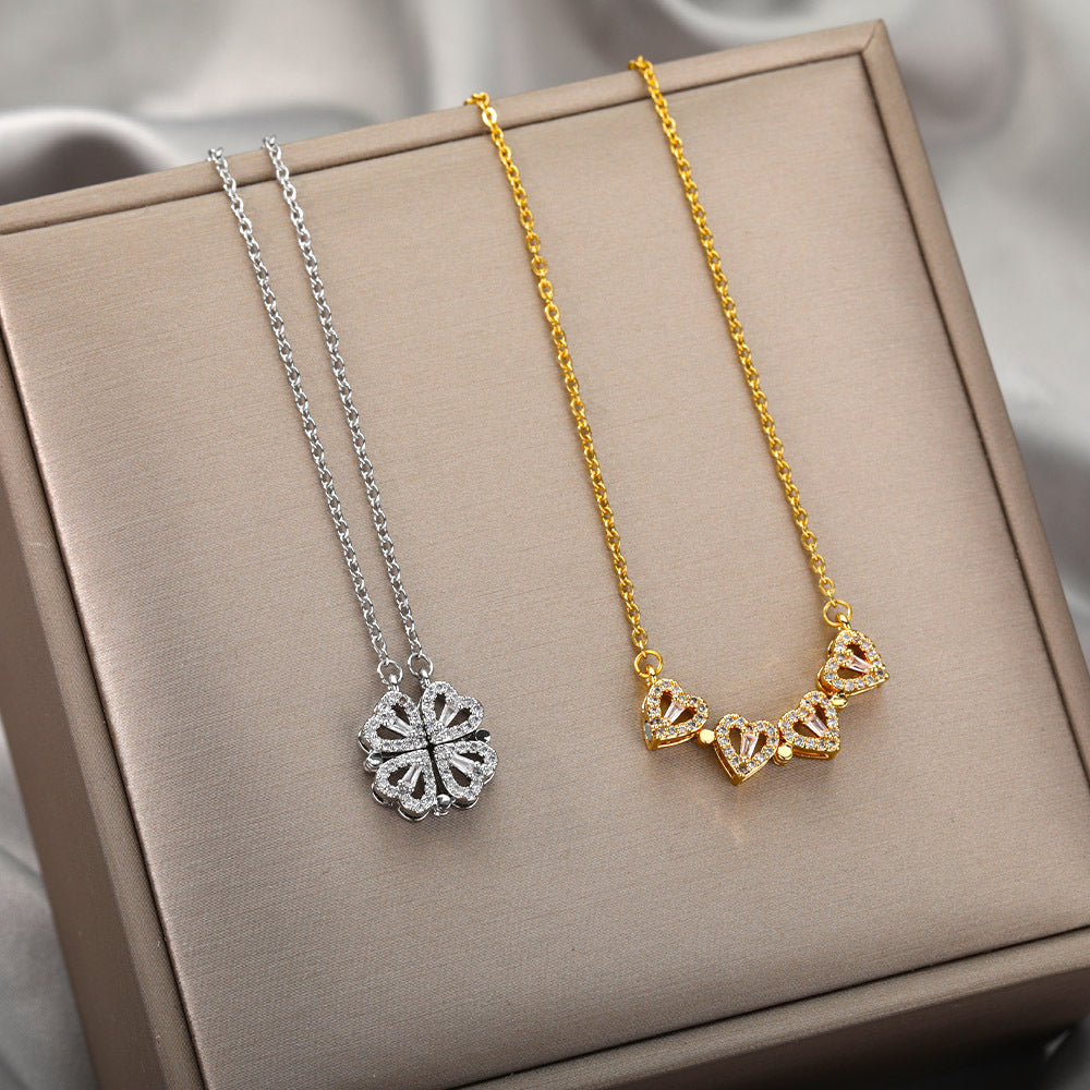 Love Folding Creative Micro-encrusted Diamond – Jewelry Gift Ideas — 1