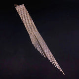 Fashion Multi-row Diamond Shiny Big Tassel Bracelet – Stylish Gifts — 3