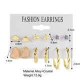 Aircraft Baiyun Earring Set 6-piece Creative – Jewelry Gift Ideas — 5
