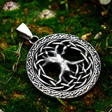 Nordic Mythology World Tree Charm Natural – Jewelry Gift Ideas — 7