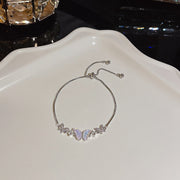 Versatile Zircon Flower Pearl Bracelet – Jewelry Gift Ideas — 4