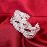Silver Bangle Bracelet – Jewelry Gift Ideas — 2