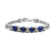 Tiger Eye Titanium Steel Men's Bracelet Trendy – Jewelry Gift Ideas — 2