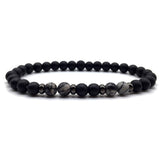 6mm Stone Bracelet Charm Classic Bracelet – Jewelry Gift Ideas — 1