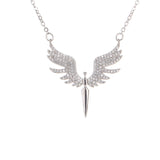 Guardian Angel Diamond Ring Necklace Earrings – Jewelry Gift Ideas — 3