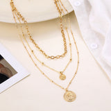 Korean Jewelry Multi-Layer Chain Head Pendant – Jewelry Gift Ideas — 9