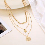 Korean Jewelry Multi-Layer Chain Head Pendant – Jewelry Gift Ideas — 9