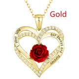 Women's Fashion Love Rose Necklace – Jewelry Gift Ideas — 6