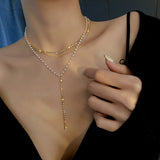 Women's Light Luxury Multi-layer Diamond Pearl – Jewelry Gift Ideas — 1