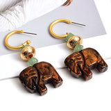 European Style Fashion Cute Elephant Earrings – Stylish Gifts — 3