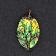 Water Drop Winding Tree of Life Pendant Necklace – Jewelry Gift Ideas — 2