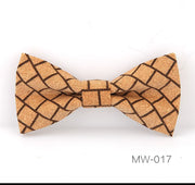 Men's casual party cork bow tie – Gifts for Him — 19