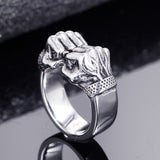 Stainless Steel Stylish Sports Fist Ring – Fitness Gifts — 6