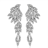 Exaggerated Fashion Tassel Long Alloy Diamond Earrings – Stylish Gifts — 5