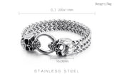 Skull Titanium Steel Men's Domineering Bracelet – Jewelry Gift Ideas — 4