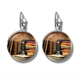 Women's Fashion Retro Book Photo Earrings – Stylish Gifts — 5