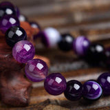 Bracelet En Pierre Naturelle Violet Pour Femme – Jewelry Gift Ideas — 8