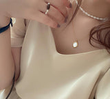 Lolita Round Bead Necklace Clavicle Chain – Jewelry Gift Ideas — 4