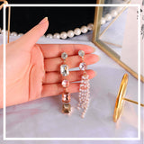 Pearl tassel earrings – Practical Gifts — 4