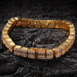 Ladder zircon hip hop bracelet – Jewelry Gift Ideas — 4