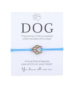 Friendship Bracelet Gift for Him Paw Print – Jewelry Gift Ideas — 13