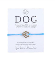 Friendship Bracelet Gift for Him Paw Print – Jewelry Gift Ideas — 13