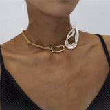 Vintage Baroque Pearl Short Layered Necklace – Jewelry Gift Ideas — 2