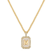 English Letter Fashion Commuter Diamond Necklace – Jewelry Gift Ideas — 12