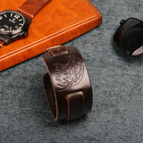 Eagle Animal Shape Vintage Bracelet Men's Real – Jewelry Gift Ideas — 10