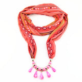 Acrylic Water Drop Beads Necklace Pendant Women's – Jewelry Gift Ideas — 12