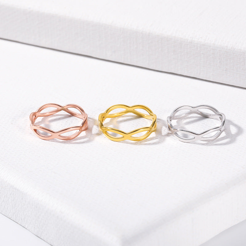 Simple Round Bracelet Ring 304 Environmental – Jewelry Gift Ideas — 1