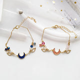 Fantasy Moon Star Bracelet Wing Crystal Ball – Stylish Gifts — 4