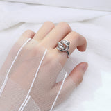 Twisted and Twisted Metal Thai Silver Ring – Meaningful Gifts — 3