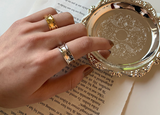 Simple Small Irregular Concave S925 Silver Ring – Unique Gift Ideas — 8