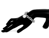 Simple and elegant chain pearl bracelet – Jewelry Gift Ideas — 6