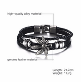 Alloy lucky figure 8 leather bracelet – Jewelry Gift Ideas — 15