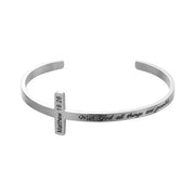 Special titanium steel bracelet with lettering – Jewelry Gift Ideas — 5