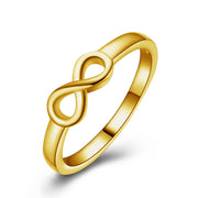 Jewelry Ring 8-character Korean Ring Golden – Jewelry Gift Ideas — 5