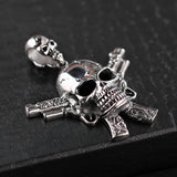 Punk Retro Skull Ghost Head Necklace Pendant – Jewelry Gift Ideas — 1