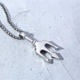 Trident Pendant Male Domineering Simple Pendant – Jewelry Gift Ideas — 3