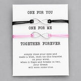 Wish card couple bracelets – Gifts for Couples — 9