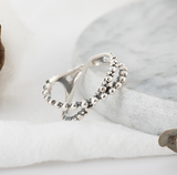 Korean cross vintage ring – Holiday Gift Ideas — 3